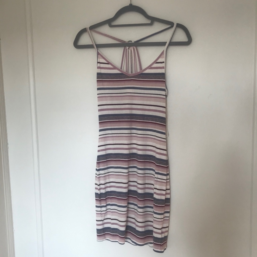 Bodycon striped dress